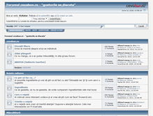 Tablet Screenshot of forum.cevabun.ro